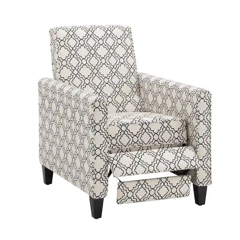 Fabric Push Back Recliner