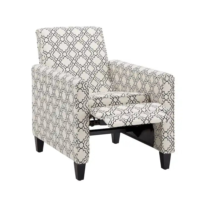 Fabric Push Back Recliner
