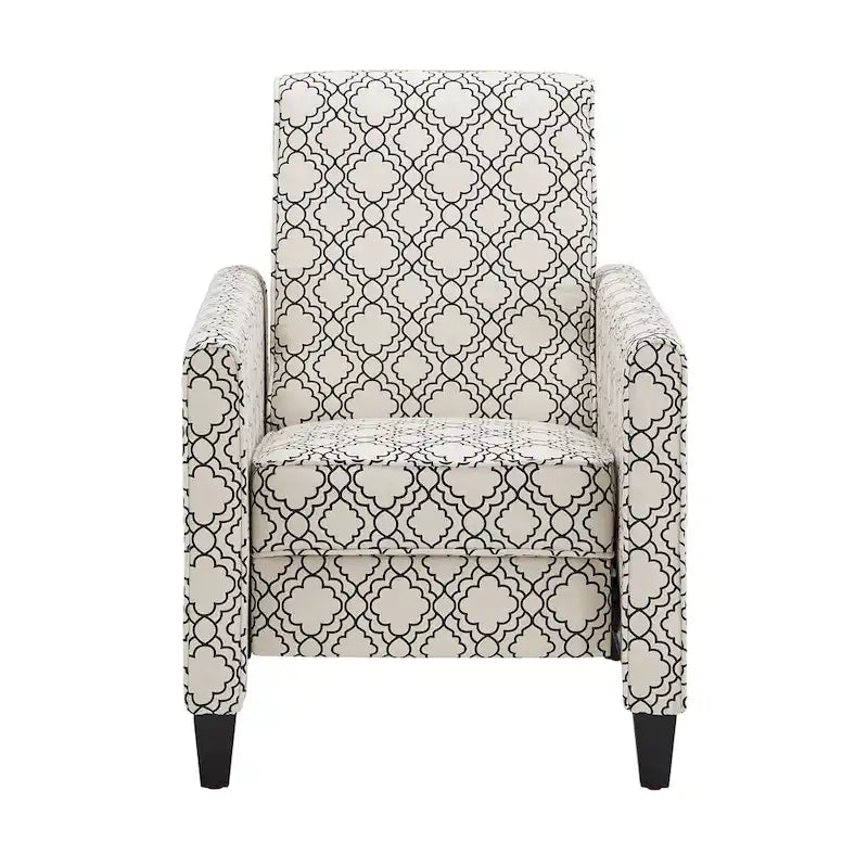 Fabric Push Back Recliner