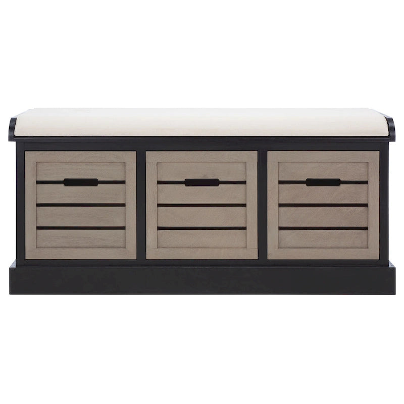 3-Drawer Cushion Bench - 42Wx15Dx20H