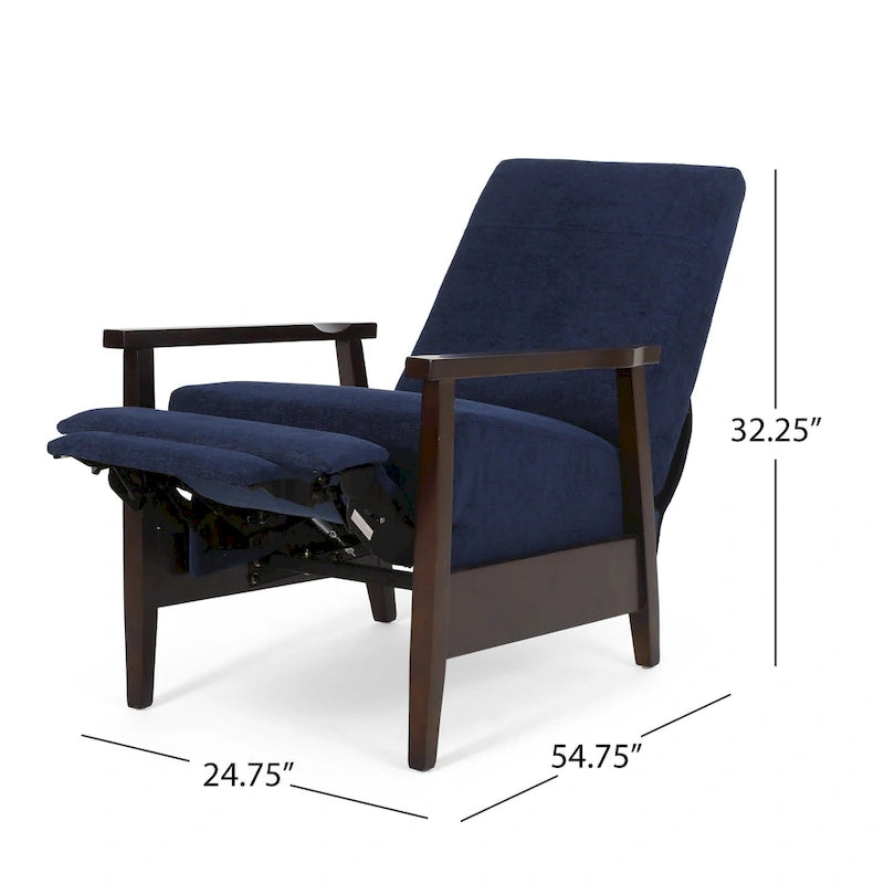 Upholstered Pushback Recliner