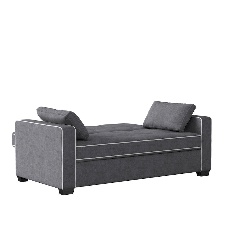 Morrison Full Convertible Loveseat with Finger Guard Protection