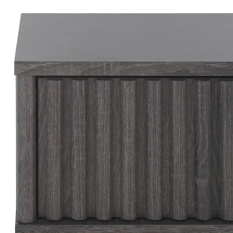 2-Door Storage Coffee Table - 44Wx21Dx15H