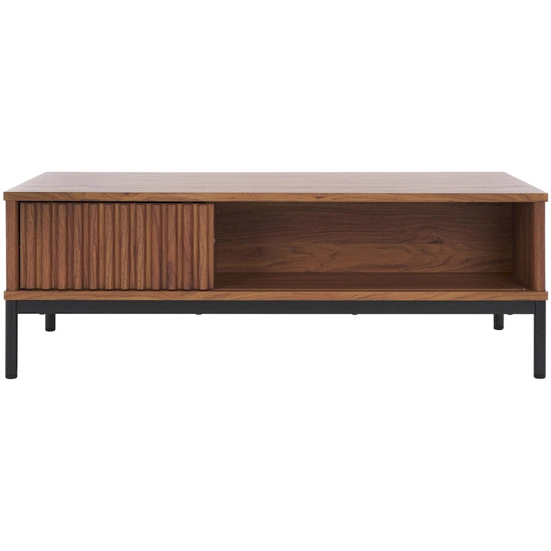2-Door Storage Coffee Table - 44Wx21Dx15H