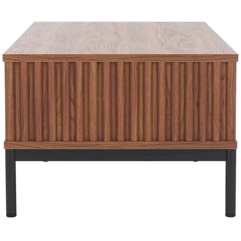 2-Door Storage Coffee Table - 44Wx21Dx15H