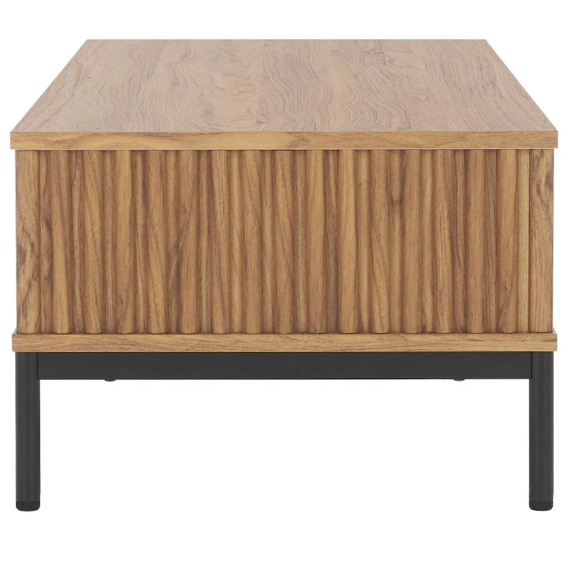 2-Door Storage Coffee Table - 44Wx21Dx15H