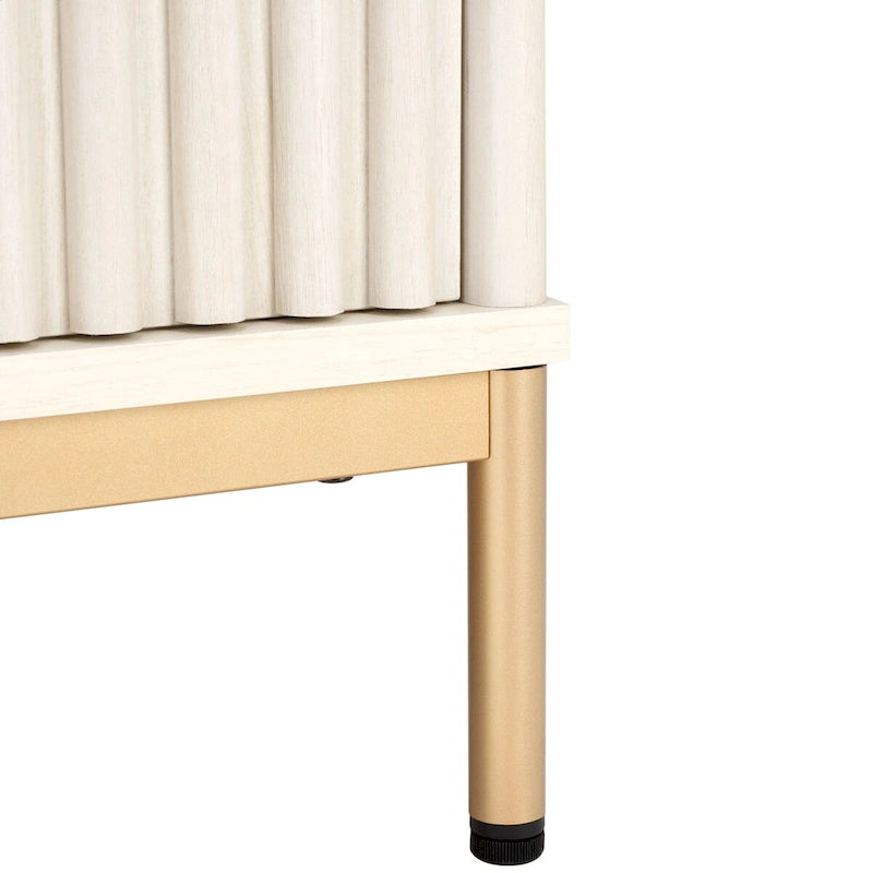 2-Door Storage Coffee Table - 44Wx21Dx15H