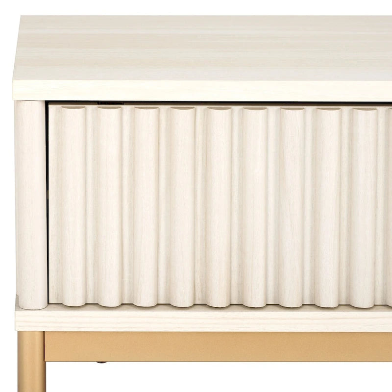 2-Door Storage Coffee Table - 44Wx21Dx15H