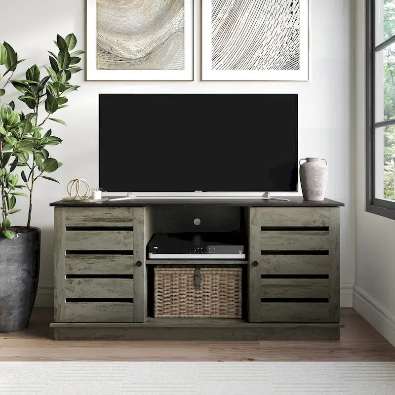 Vintage 47-Inch TV Stand Console
