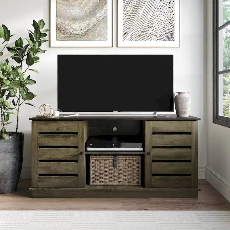 Vintage 47-Inch TV Stand Console