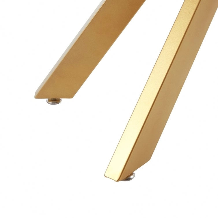 45.3 Glass Top Console Table