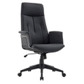 Leather Office Computer Chair Adjustable Height Swivel Desk Chair with Lumbar Support